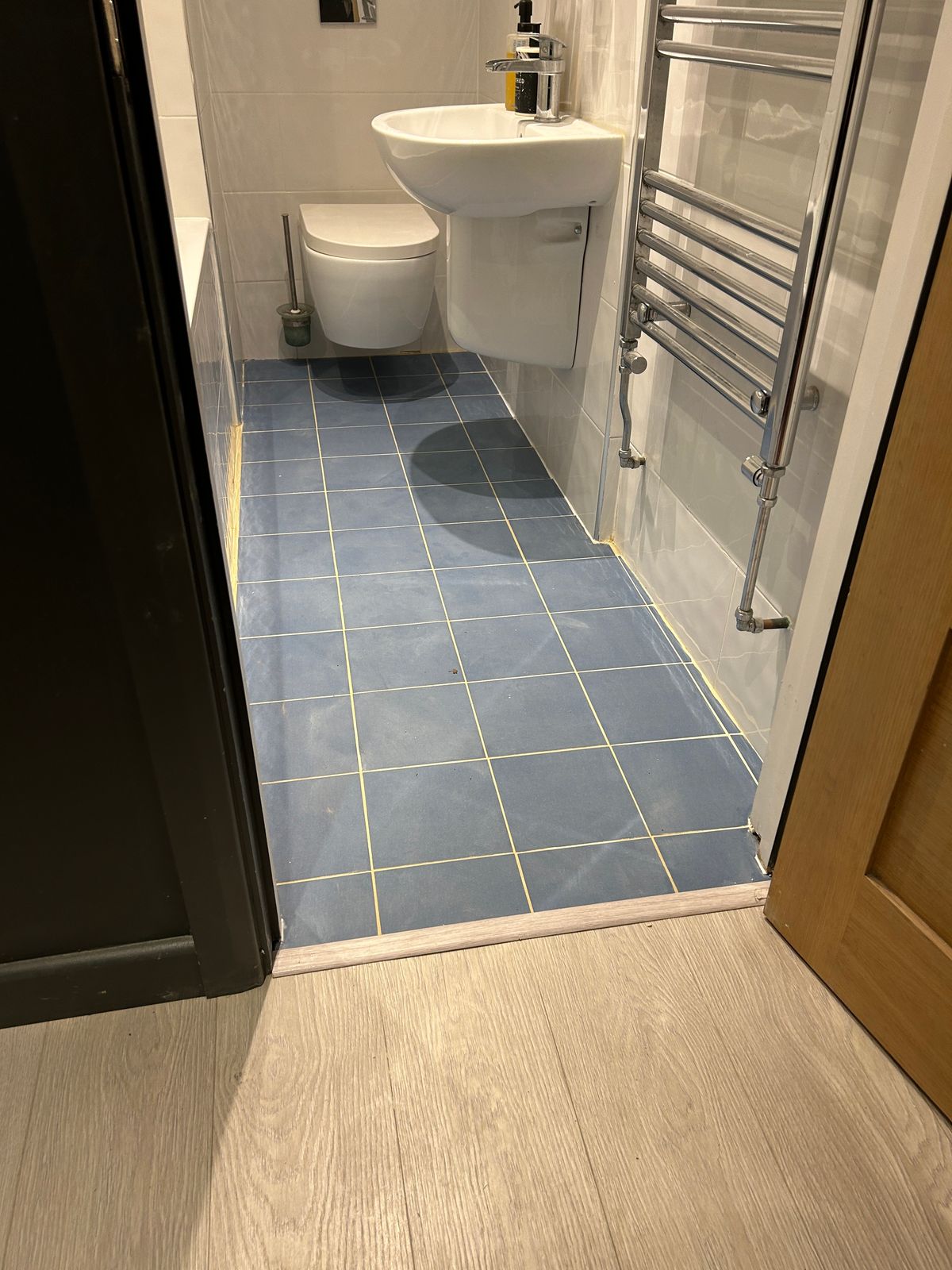 Kitchen Fit-Out with New Bathroom Floor